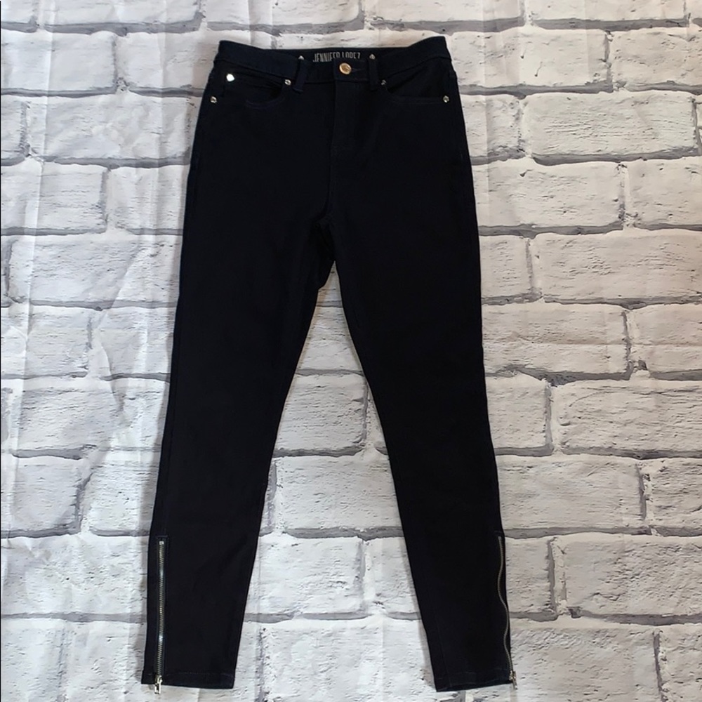 Jennifer Lopez high rise skinny ankle jeans sz 4